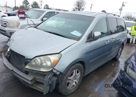 2006 Honda Odyssey Ex-L z USA, uszkodzony, nr VIN 5FNRL38656B103286